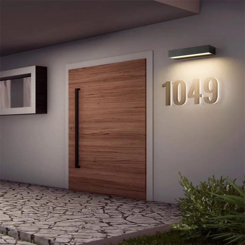 IP65 LED Waterproof Wall Lamps 30W 12W Indoor Outdoor