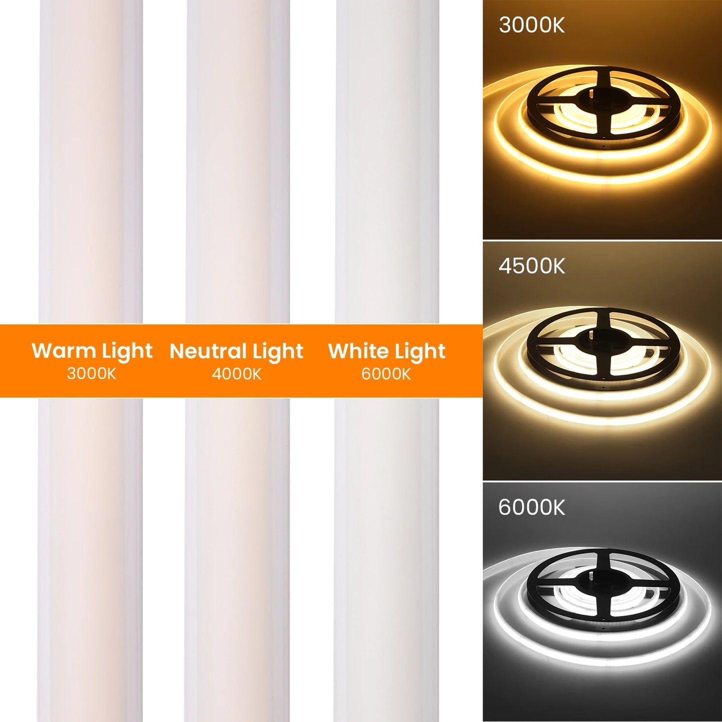 IP65 COB Self-adhesive Tape LED Neon Light Strips