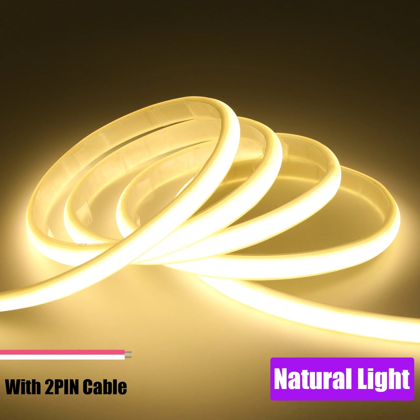 DC12V 24V COB Strip Waterproof Outdoor Home Decor LED