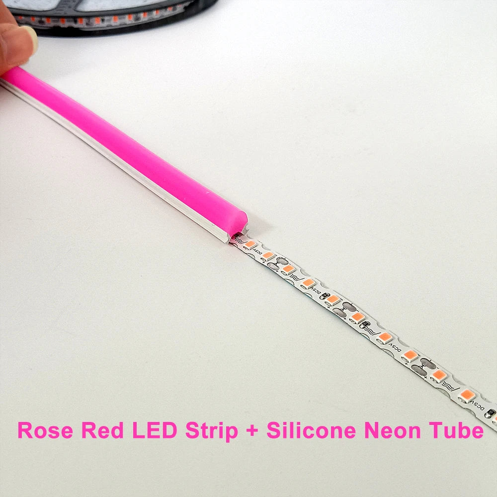 12 Colors DIY Neon Light DC5V S Shape LED Strip Lights