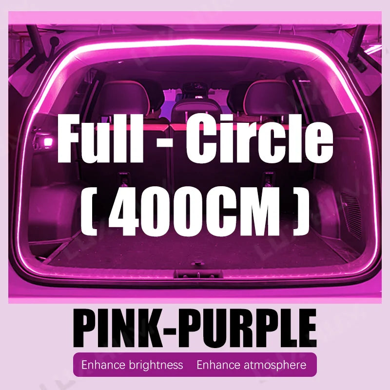 Car Trunk Led Light Hidden Flexible Light Strip