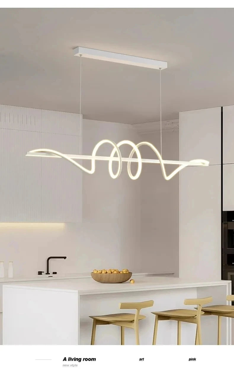 Modern Energy Saving LED Pendant Lights Dining Room Living Lamp