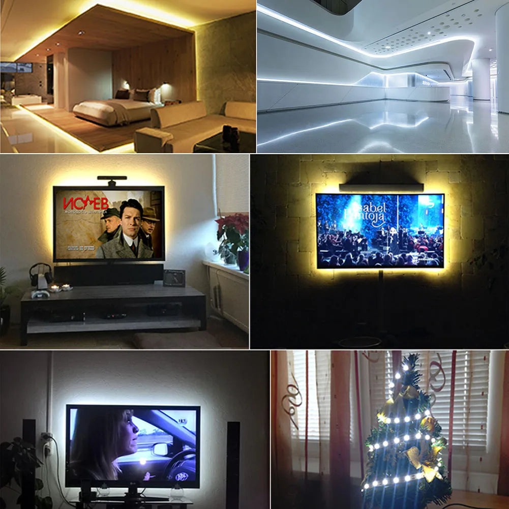 5M LED Strip SMD 5050 5054 LED Tape Waterproof Ribbon Diode