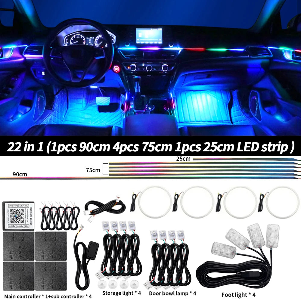 LED Symphony Ambient Light Car Interior Full Color
