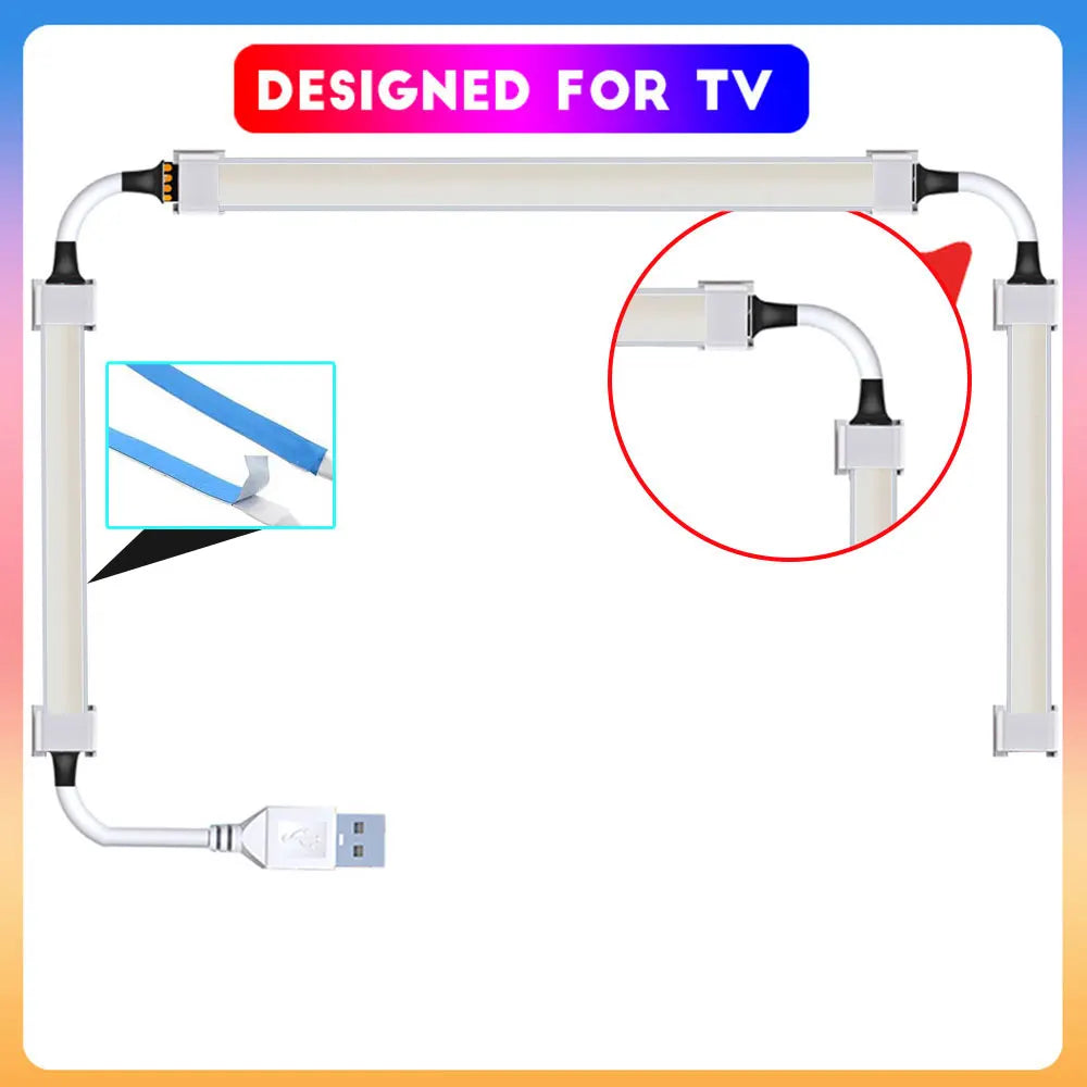 5V Usb Smart Tv Led Lights desktop light PC Tv Led Backlight