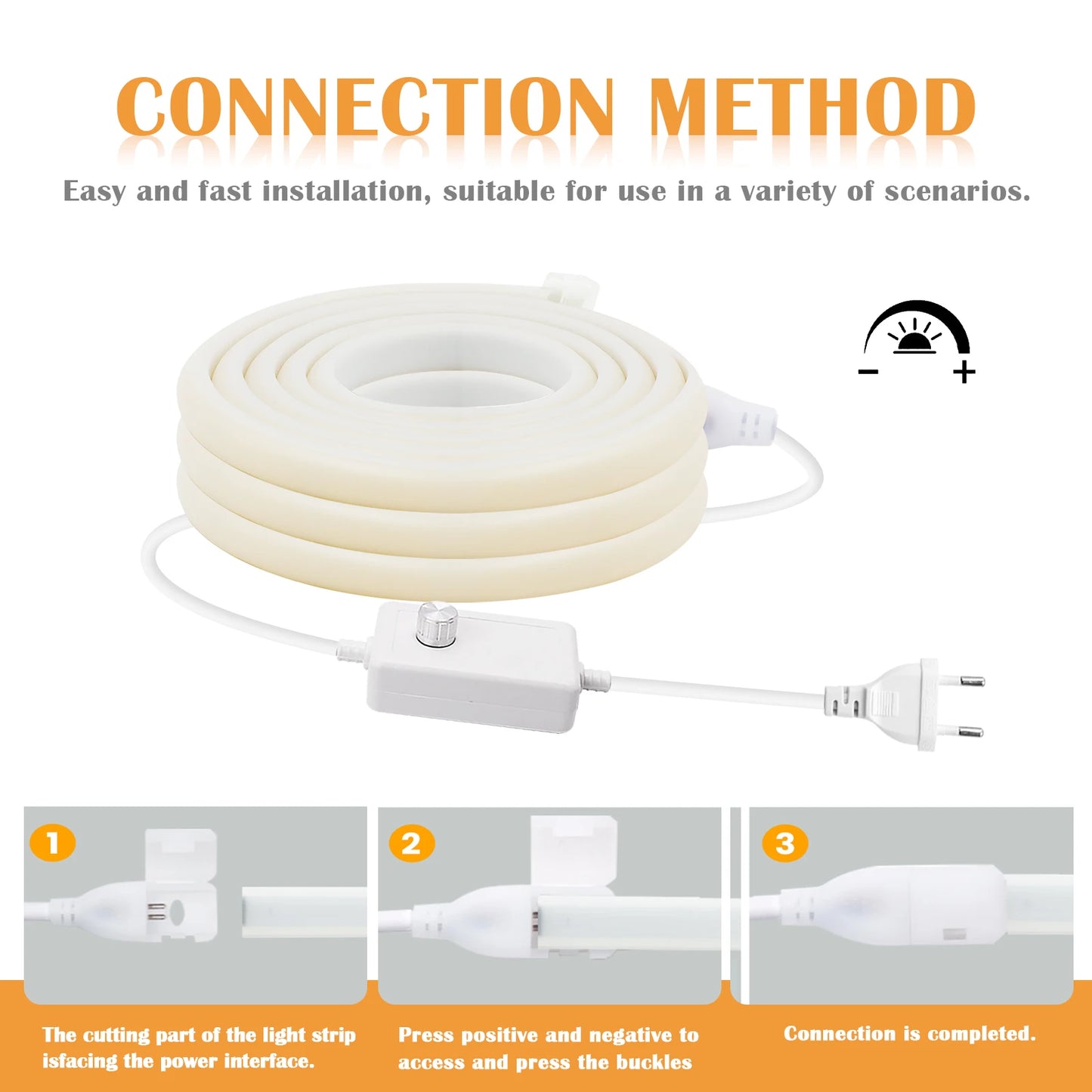 Dimmerable COB Strip Waterproof Flexible Ribbon LED Neon Light