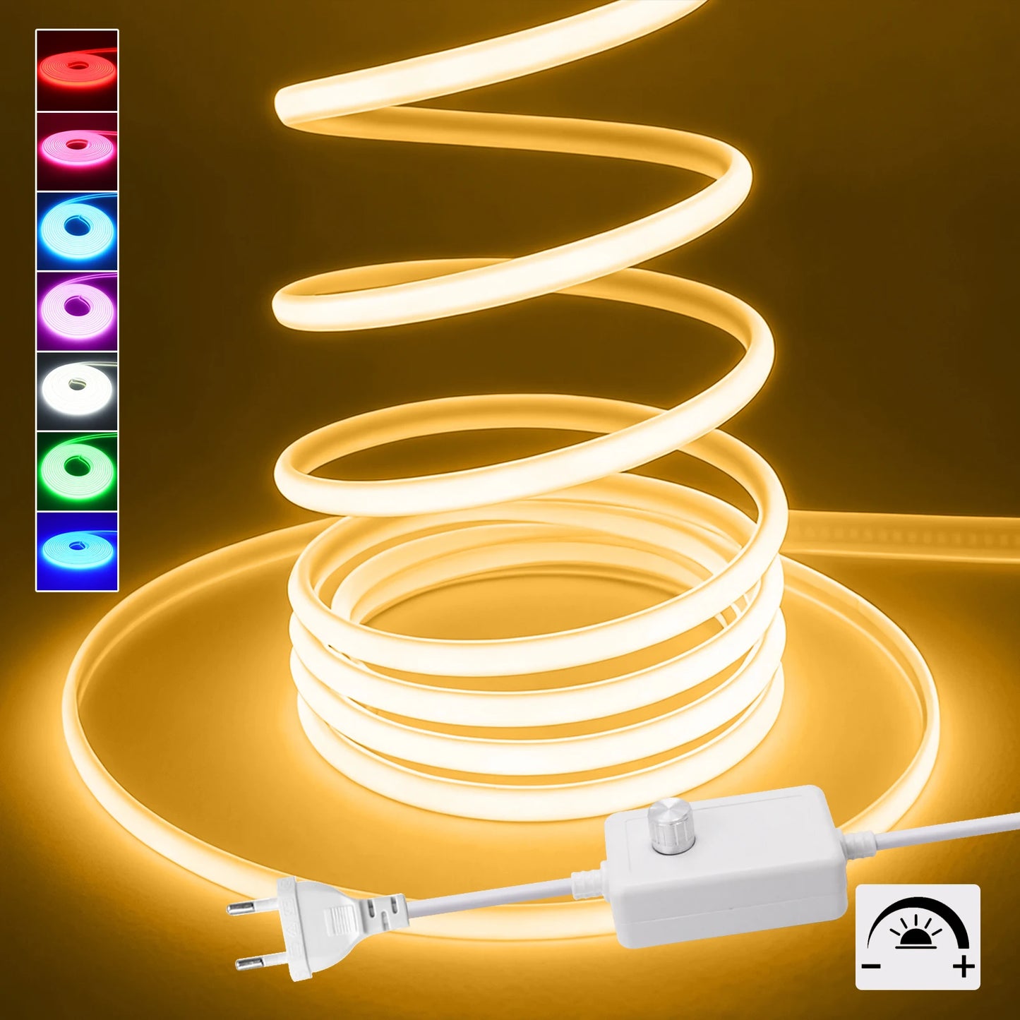 Dimmerable COB Strip Waterproof Flexible Ribbon LED Neon Light