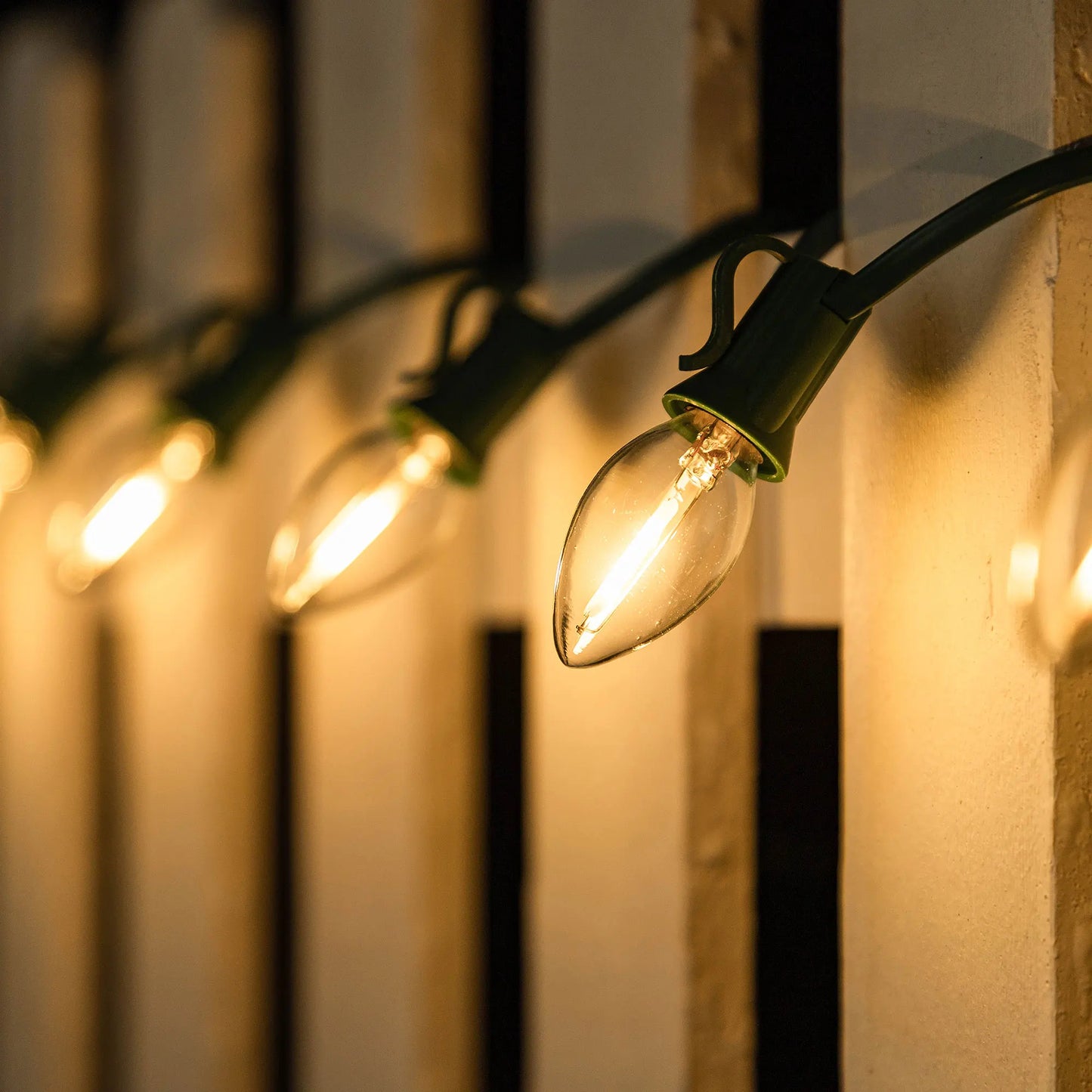 Garland C7 Candle Led String Lights Waterproof Outdoor Indoor