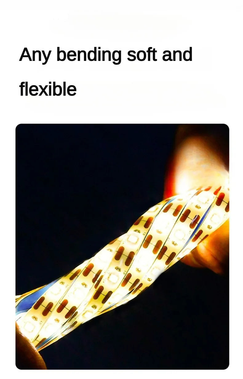 5V USB LED Strip Light with Switch Decoration Tape Ribbon