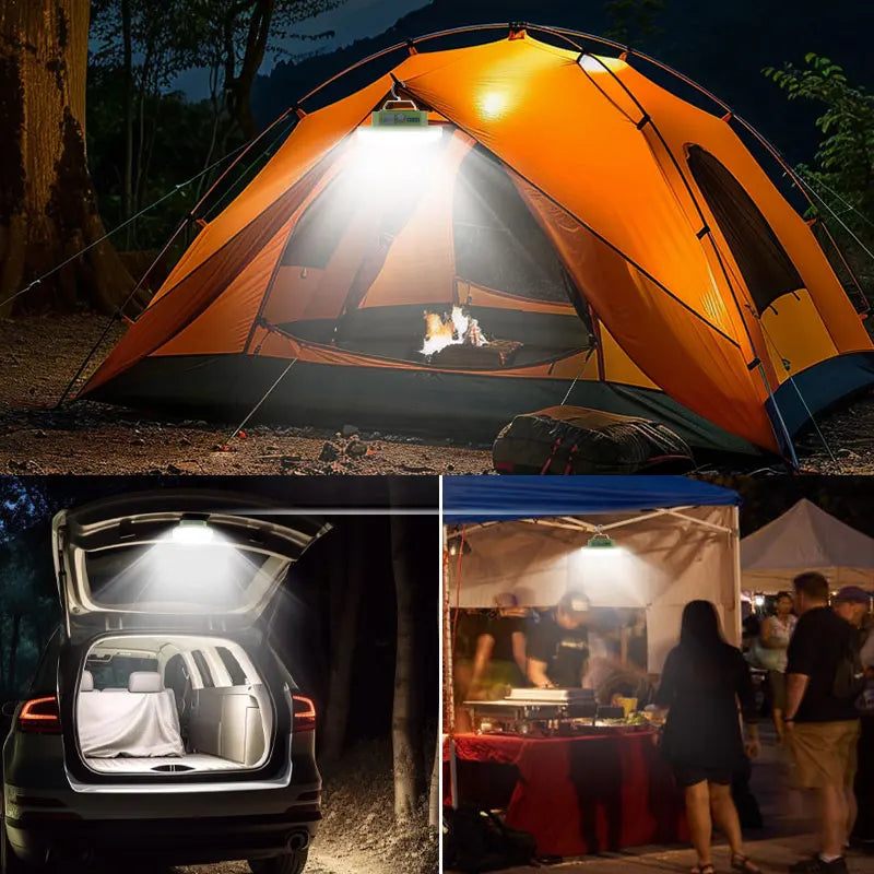 MOSLIGHTING Outdoor Camping Lantern Portable Rechargeable