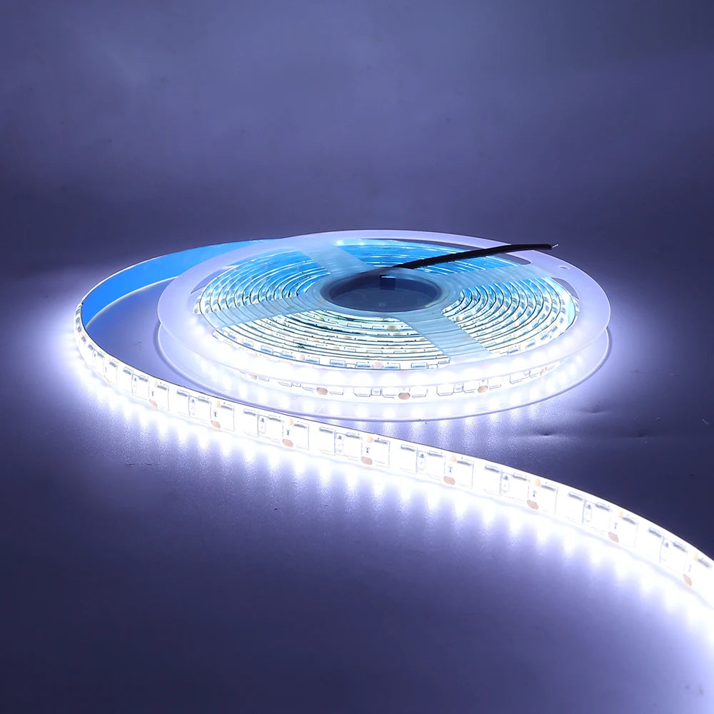 12V 5M LED Strip Light 5054 5050 2835 RGB SMD 120led 60LED Tape