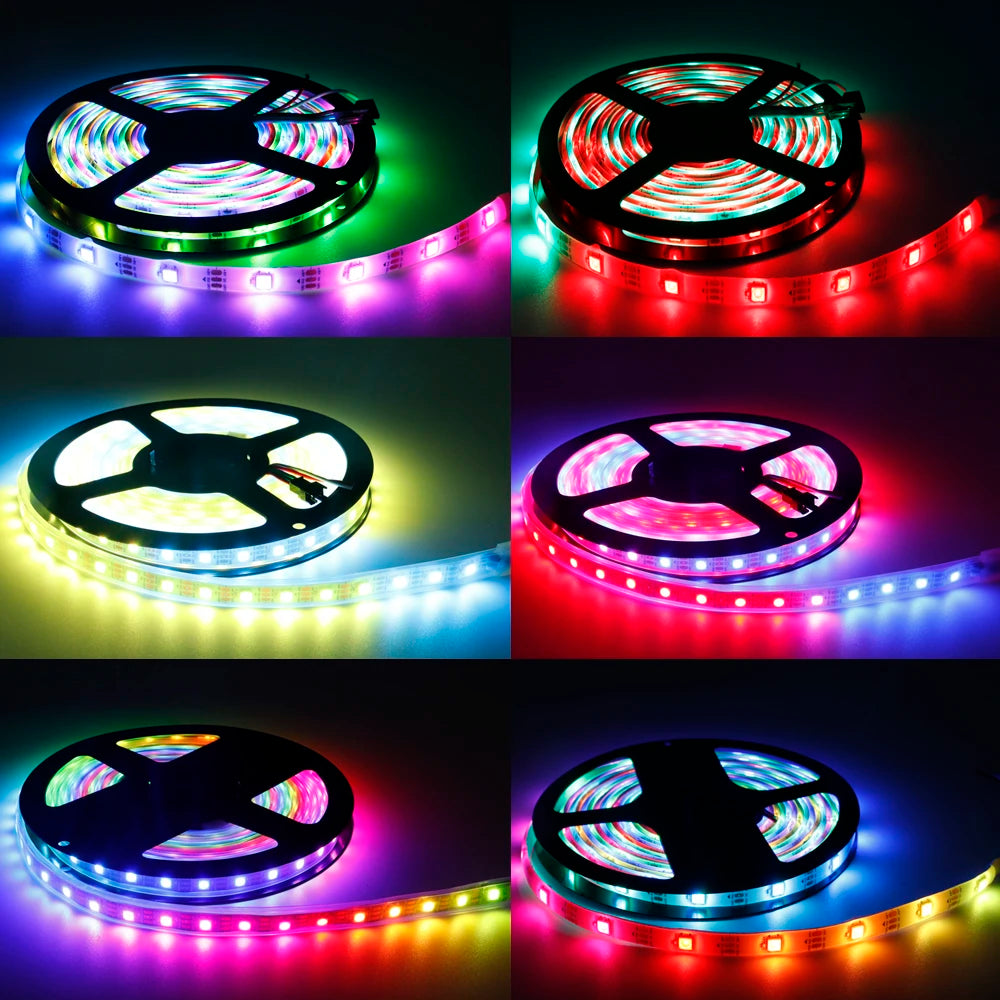 WS2811 WS2812B WS2813 WS2815 5050RGB LED Strip Lights