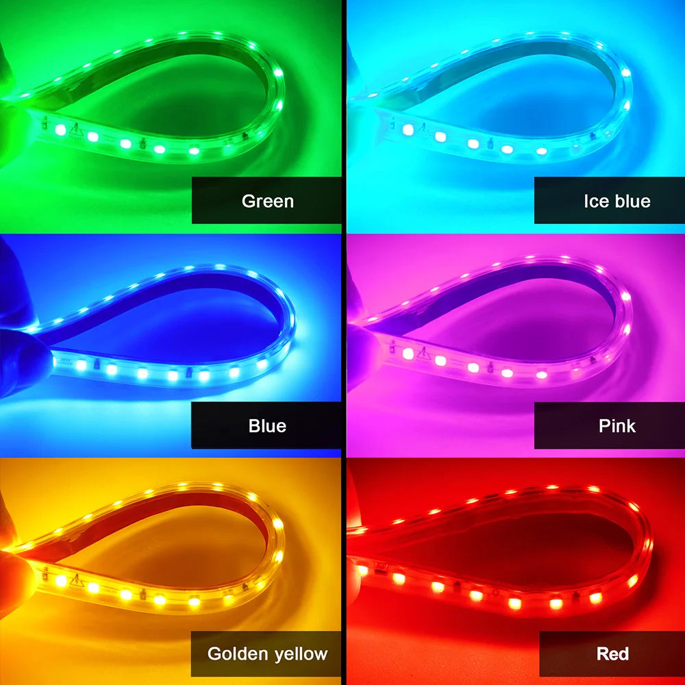 LED Strip Light Switch Power Kit 120LED/m AC 220 V Volt High Brightness Lighting