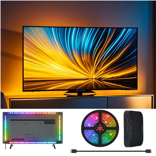 LED HDMI Sync TV Backlight with Dynamic Ambiance Lighting