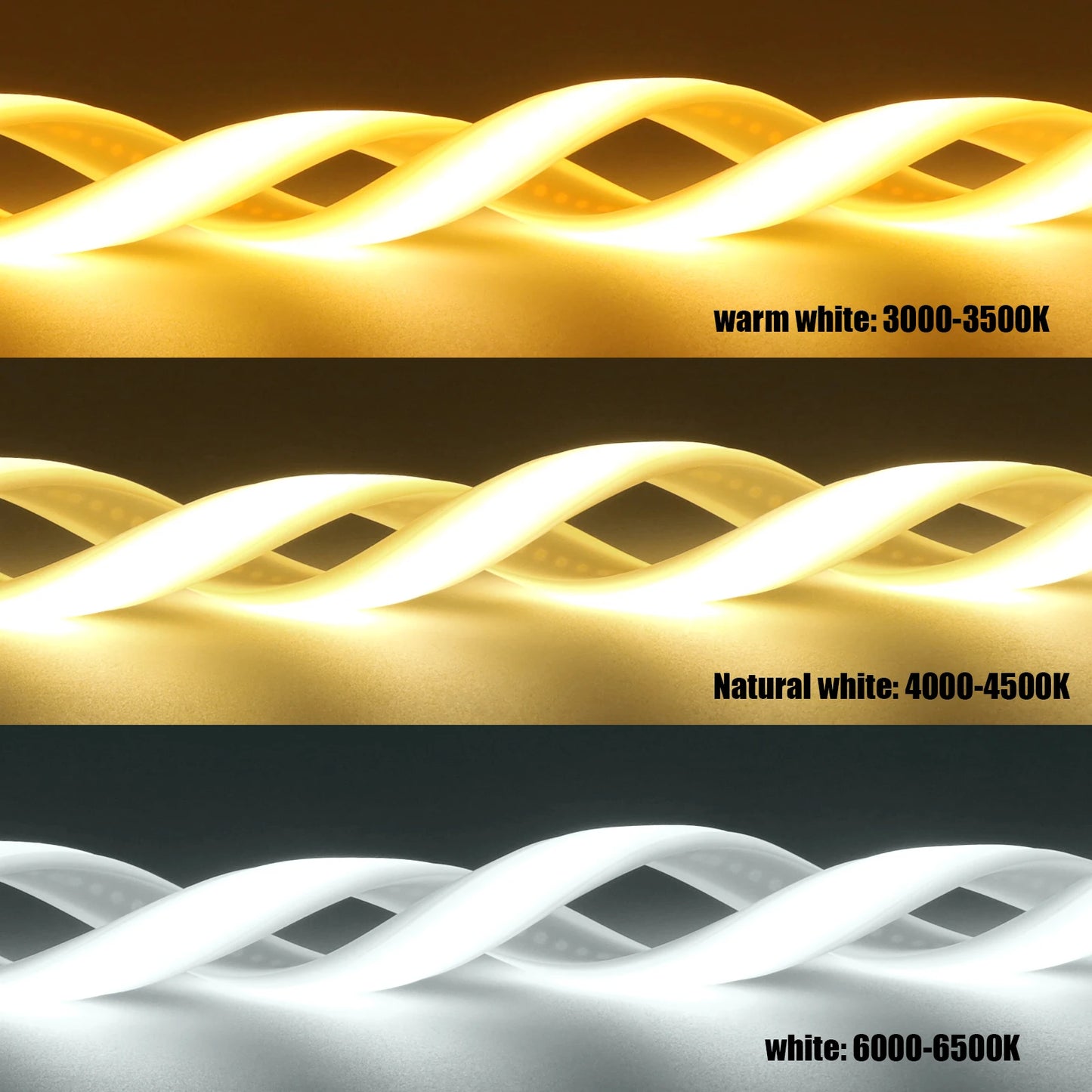 DC12V 24V COB Strip Waterproof Outdoor Home Decor LED