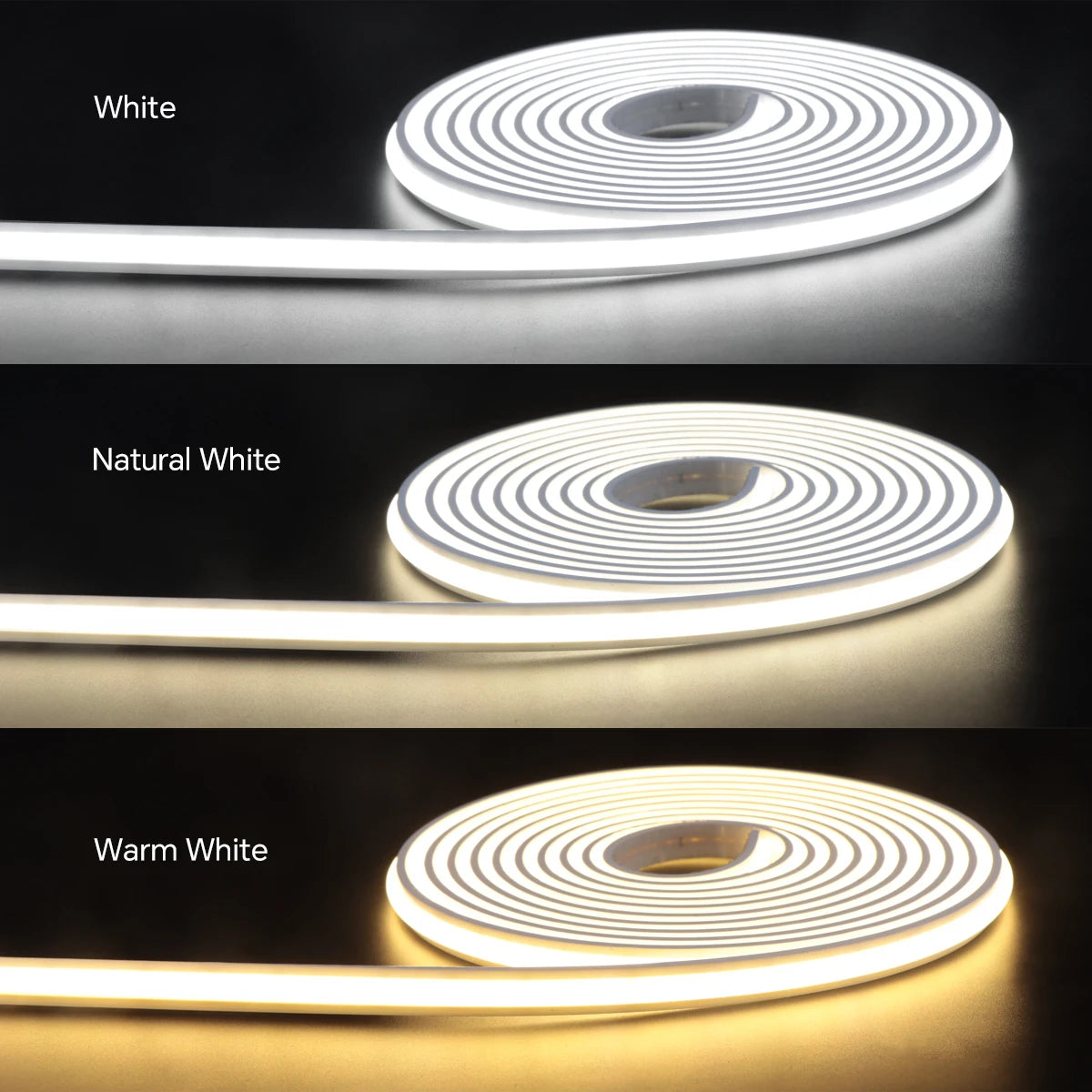 Neon Cob LED Strip Lights with Penetrable Wood Hand Sweep Touch