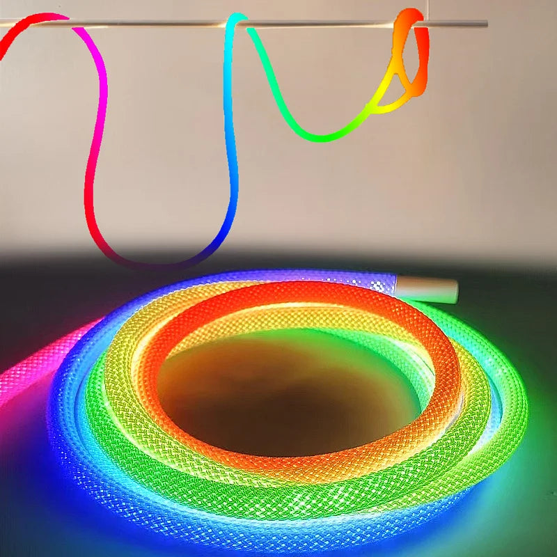 360 Degree Round Reticulate Neon LED Strip with Remote Control