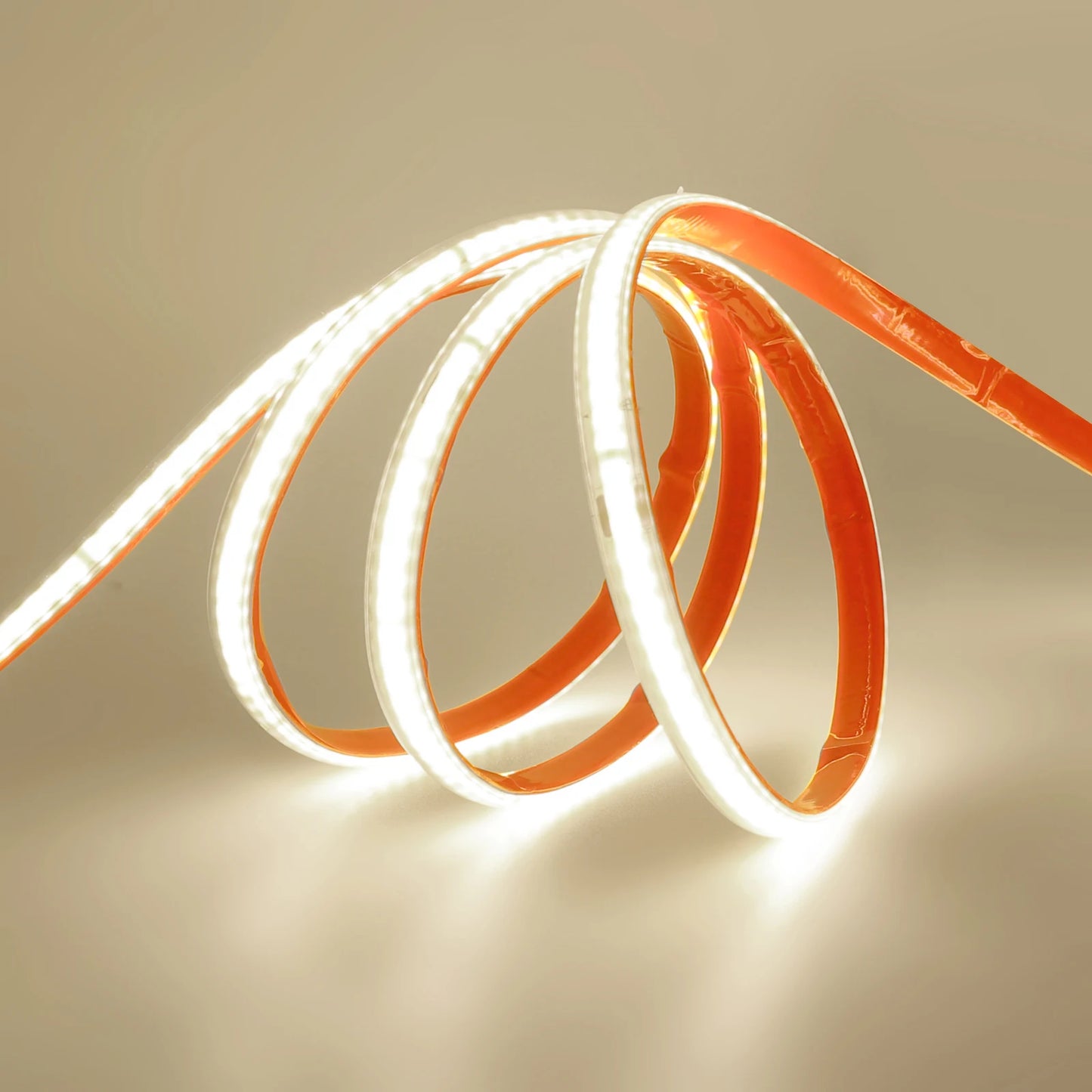 AC 230V COB Strip 240LEDs/M IP65 Waterproof Tape Adhesive