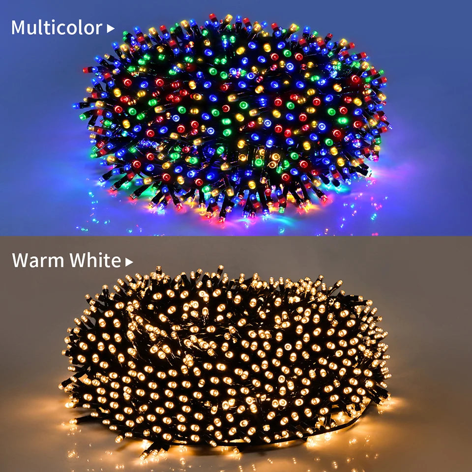 10M-100M Fairy Lights LED String Garland Christmas Light