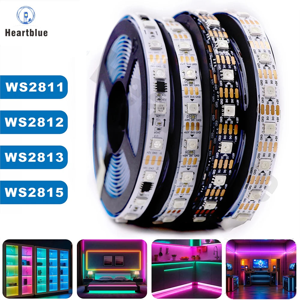 Programmable Led Lighting System SPI Color LED Addressable Programmable LED Light – Led Strips Room