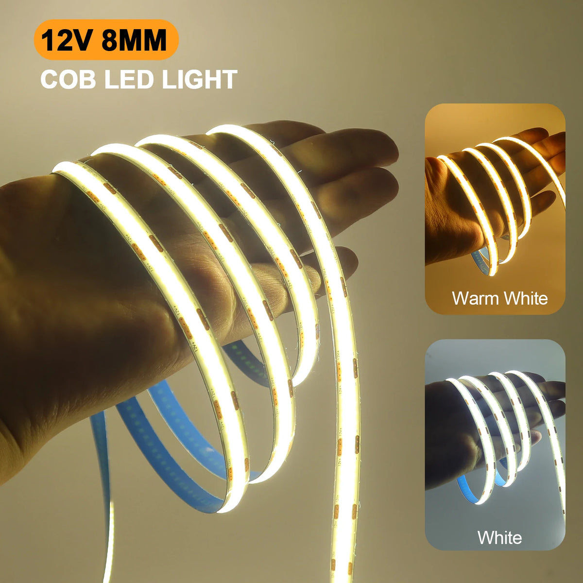 Self-adhesive Home Decor Flexible Ribbon Rope LED Light