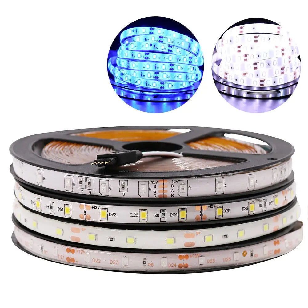 5M LED Strip SMD 5050 5054 LED Tape Waterproof Ribbon Diode