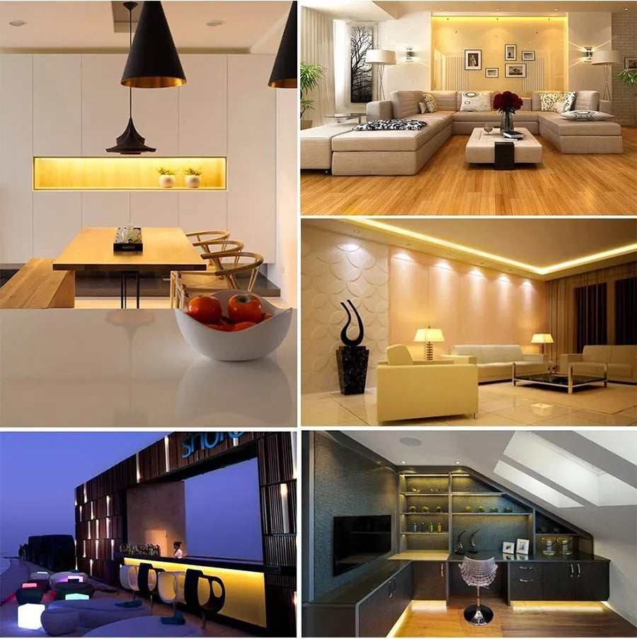 COB LED Strip 5mm 8mm 10mm Width LED Tape Bar Light