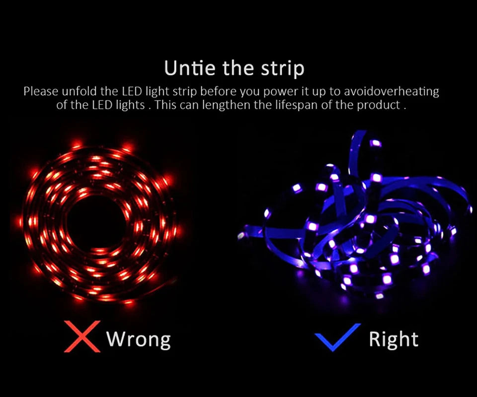 Bluetooth Led Lights Strip For TV Backlight Led Strip