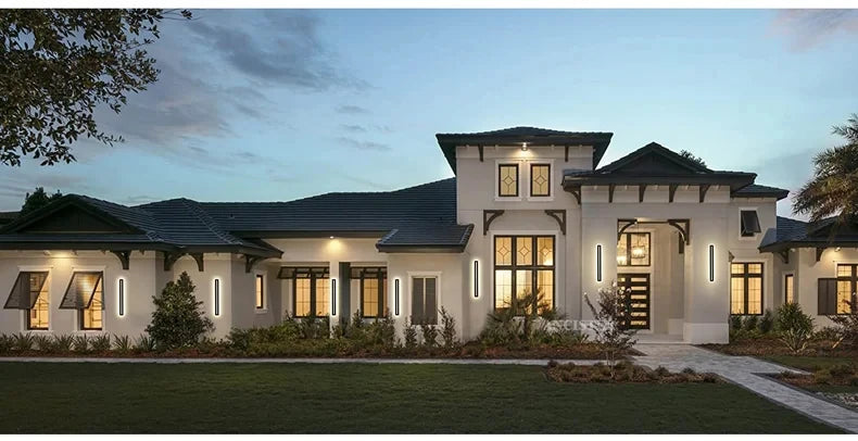 Outdoor waterproof IP65LED long strip wall lamp modern