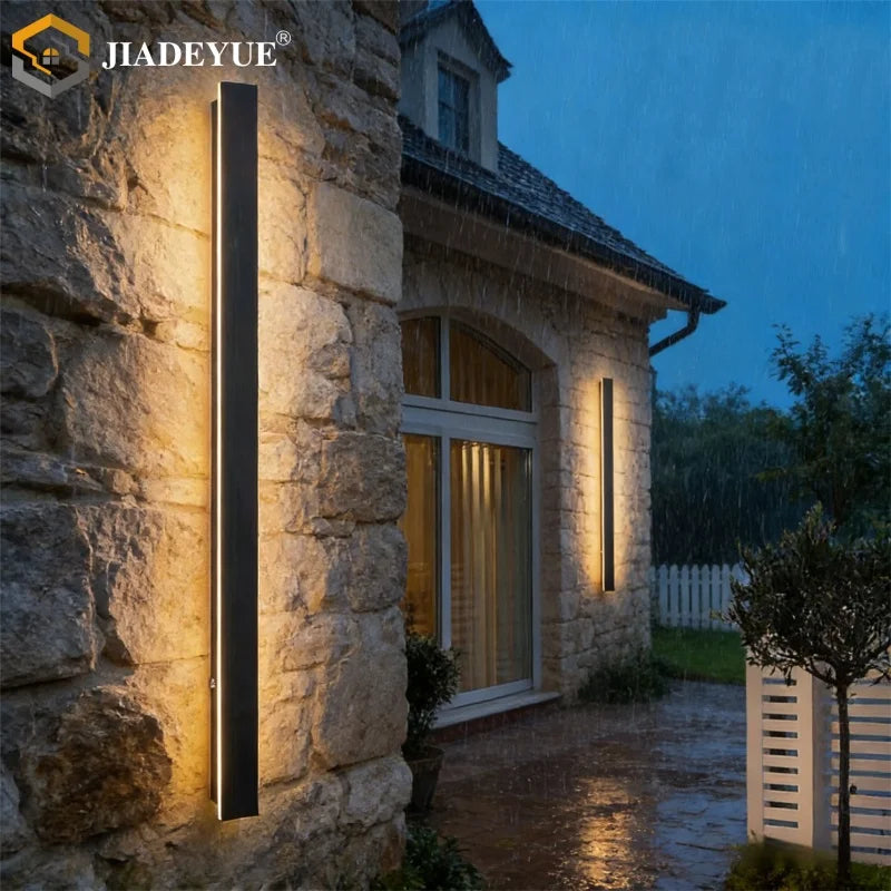 Waterproof LED long wall light ip65 outdoor lighting garden