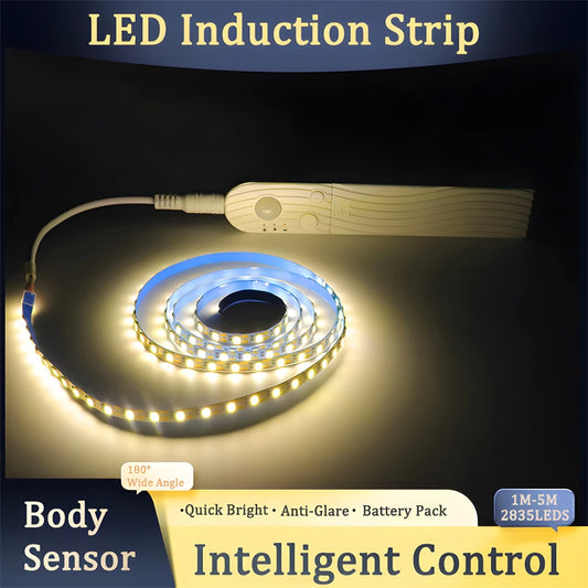 1M-5M LED Light Strip Motion Sensor LED Night Light