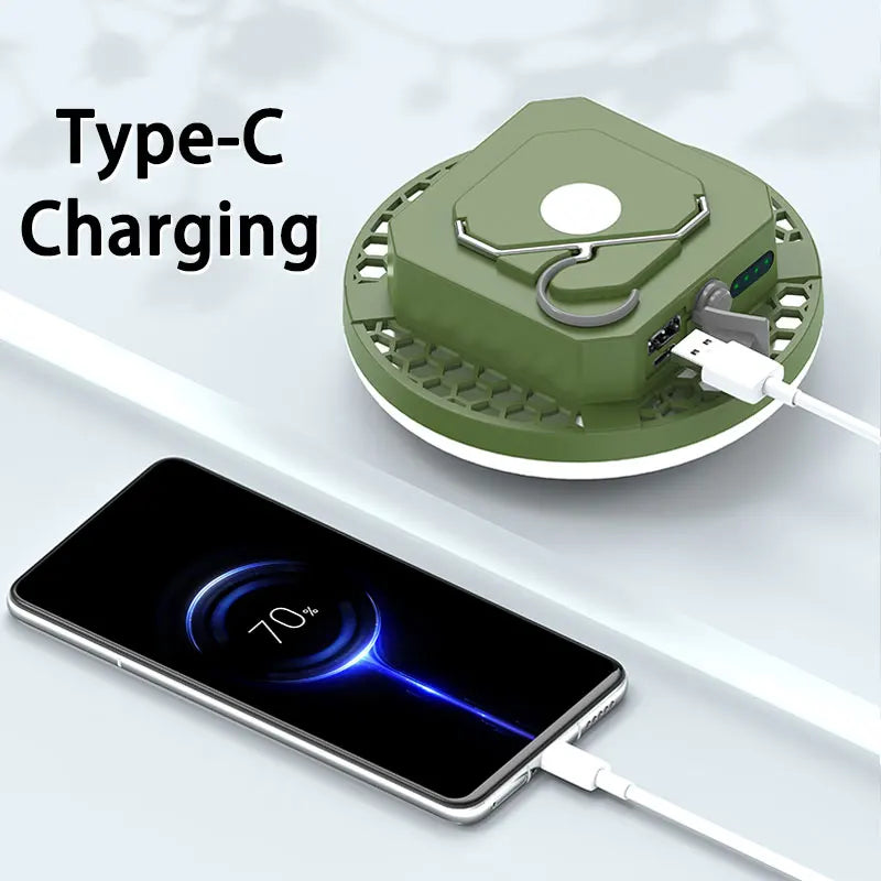 MOSLIGHTING Outdoor Camping Lantern Portable Rechargeable