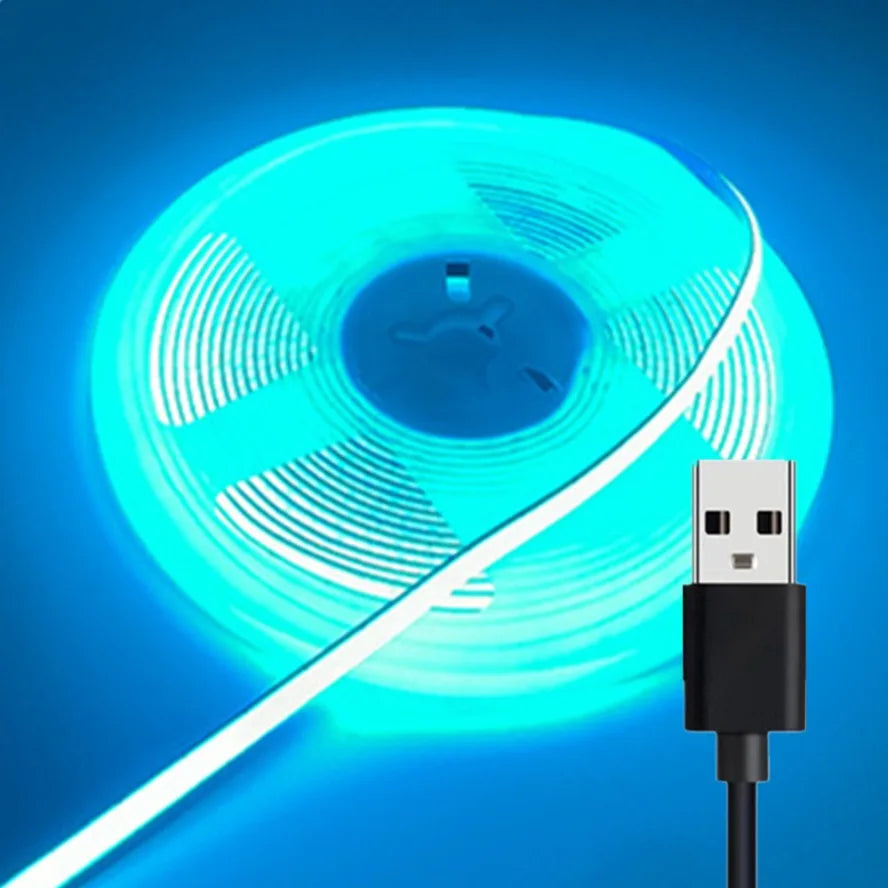 3mm/5mm/8mm DC5V High Density COB Light Strip