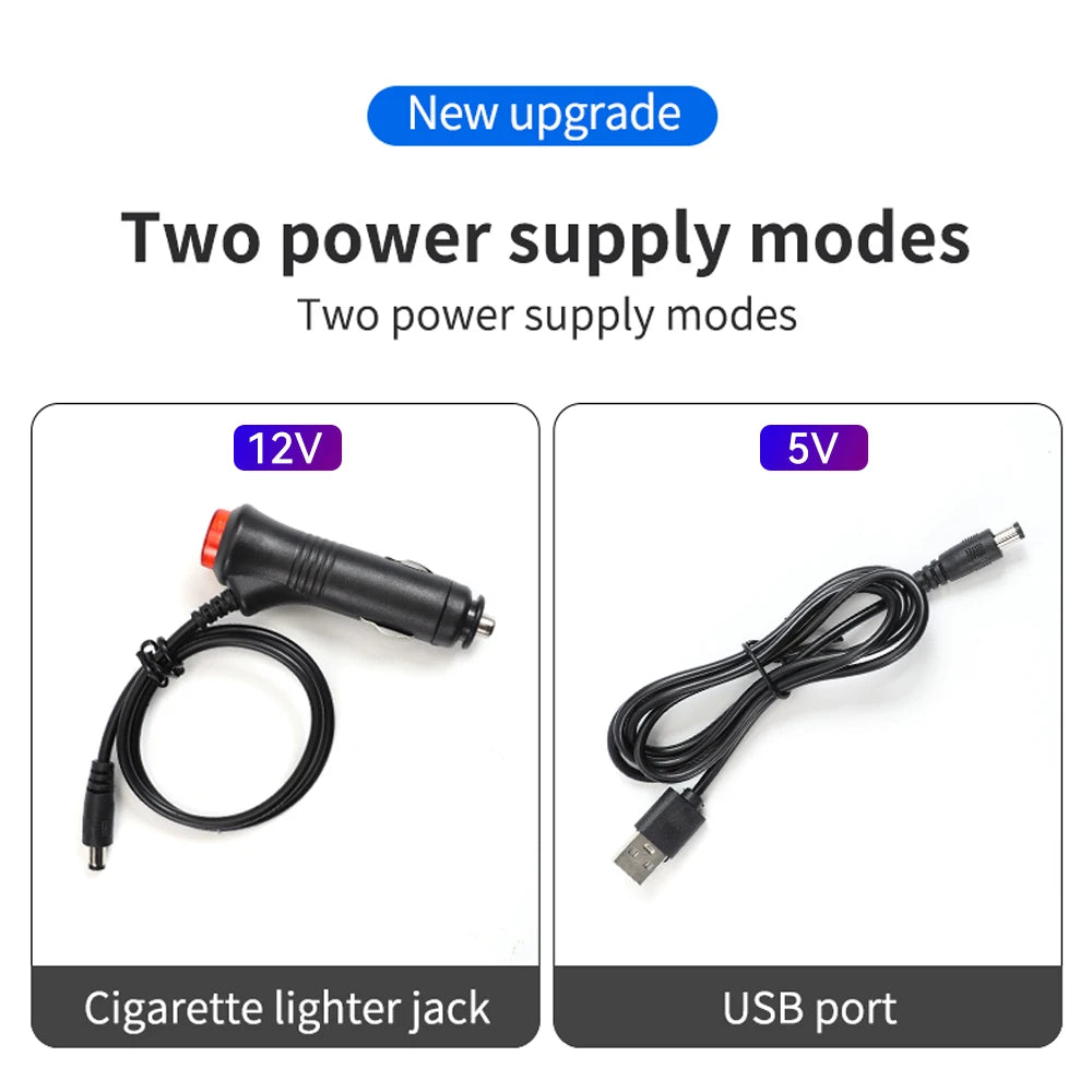 Car Neon LED Interior Ambient Foot Strip Light