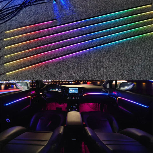 Universal Symphony Car LED Ambient Light 64 RGB Color Car Interior
