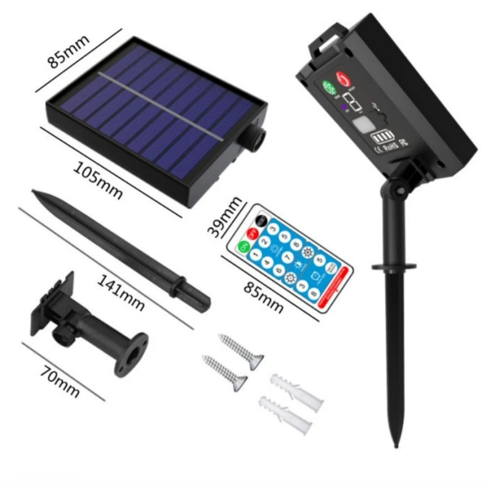 SMD2835 Solar Strip LED Lights With Remote Control Lighting