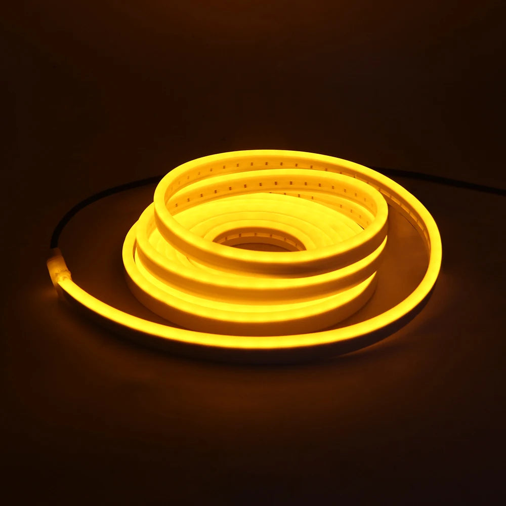 USB Neon LED Strip Light 5V 120LEDs Flexible Neon Rope Tape