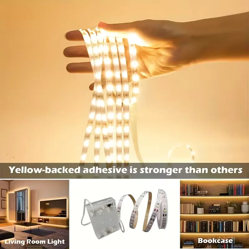 1 Flexible Led Light Strip Low Voltage 5V Battery Box Powered