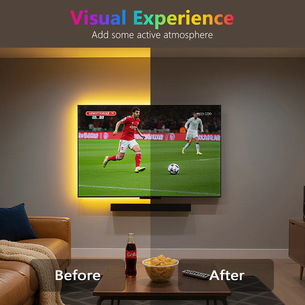 PCB RGB LED Strip Light 5m Flexible Adhesive Tape