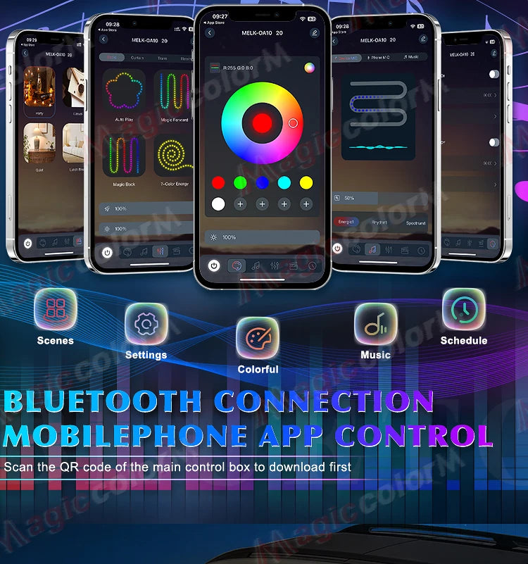 Symphony Car Door Frame Ambient Lights Universal