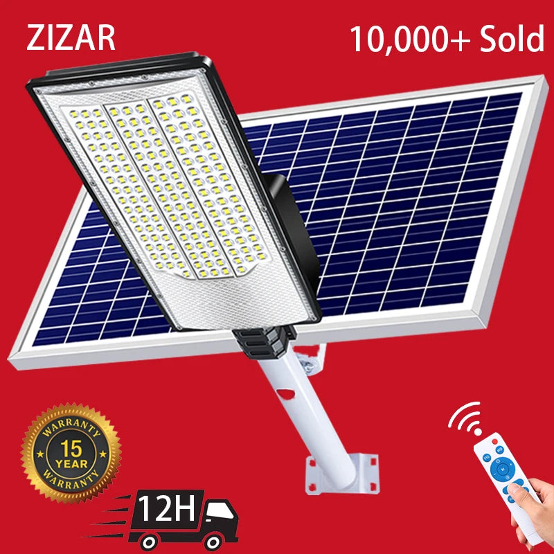 Led Outdoor Solar Street Lamps With Remote Control