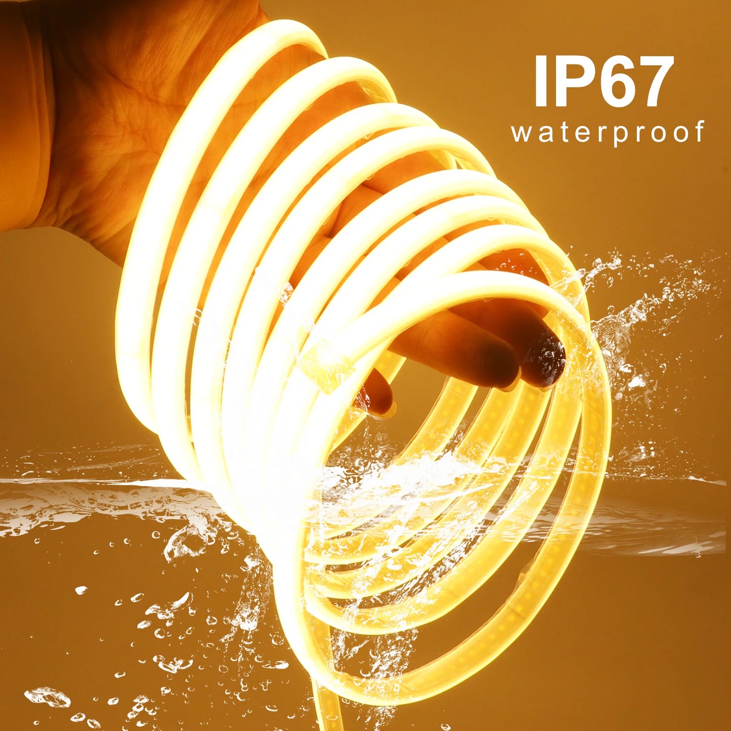 IP65 COB Self-adhesive Tape LED Neon Light Strips