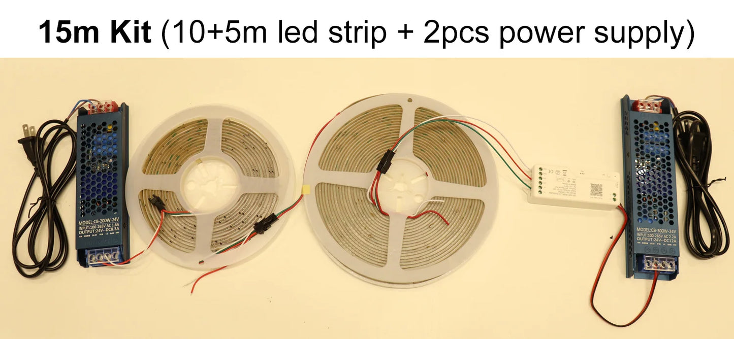 Tuya Wifi RGB-IC COB LED Strip Dream RGB Color Smart Life