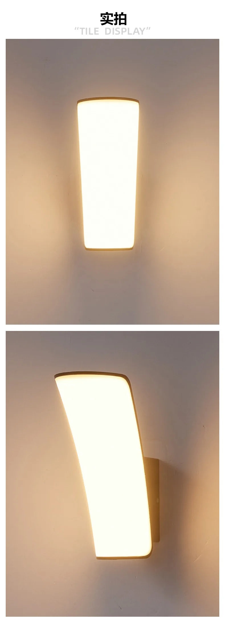 New Arrival Modern Outdoor Waterproof Wall Lamp