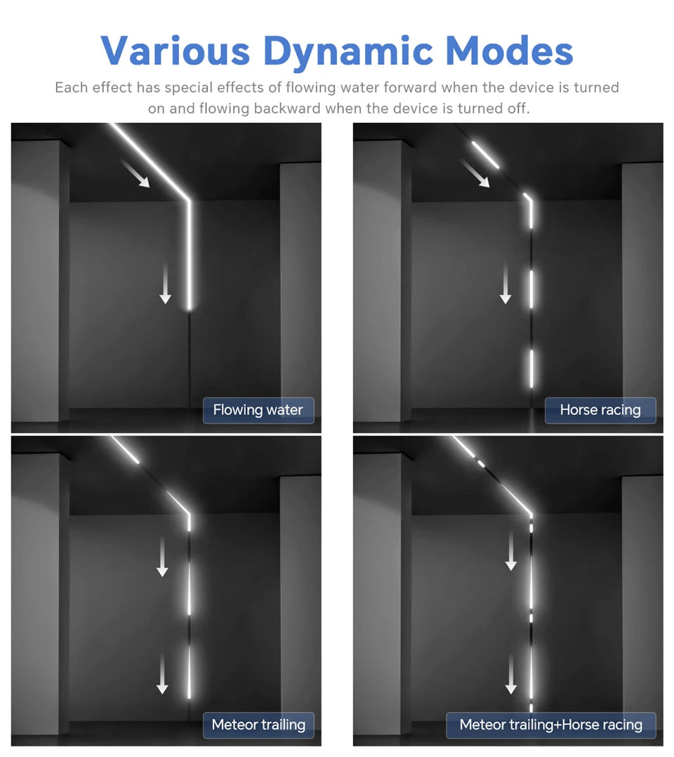 Smart Motion Sensor WS2811 LED Strip Light Auto On/Off