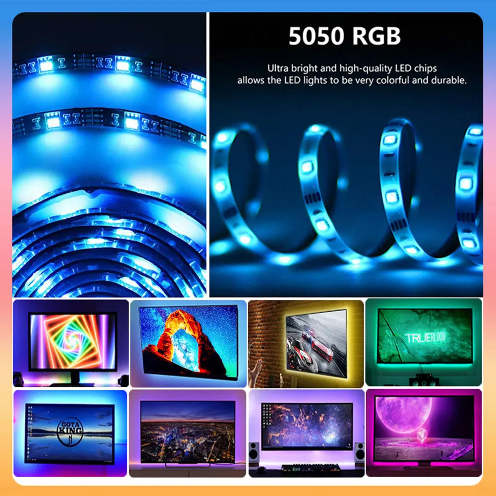 USB 5V RGB TV Led Backlight Strip 30Leds/M Led Lighting