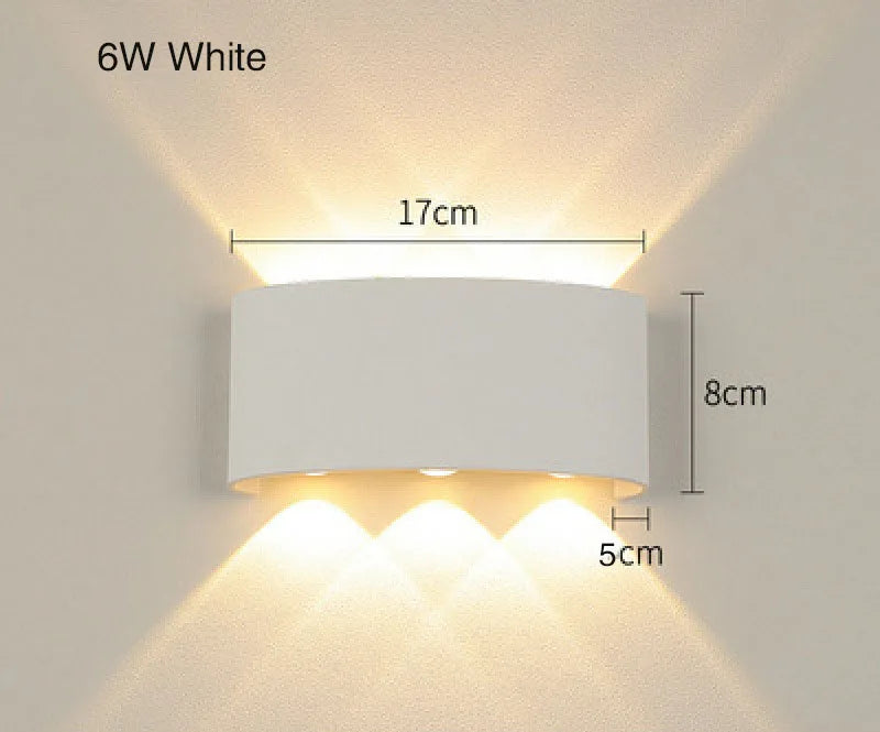 Smart RGB Outdoor Light,2700K-6500K Ambience Wall Lights