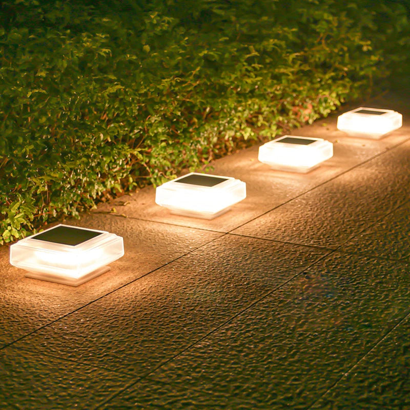 Solar Post Light Outdoor Pillar Cap Lights Lighting for Garden