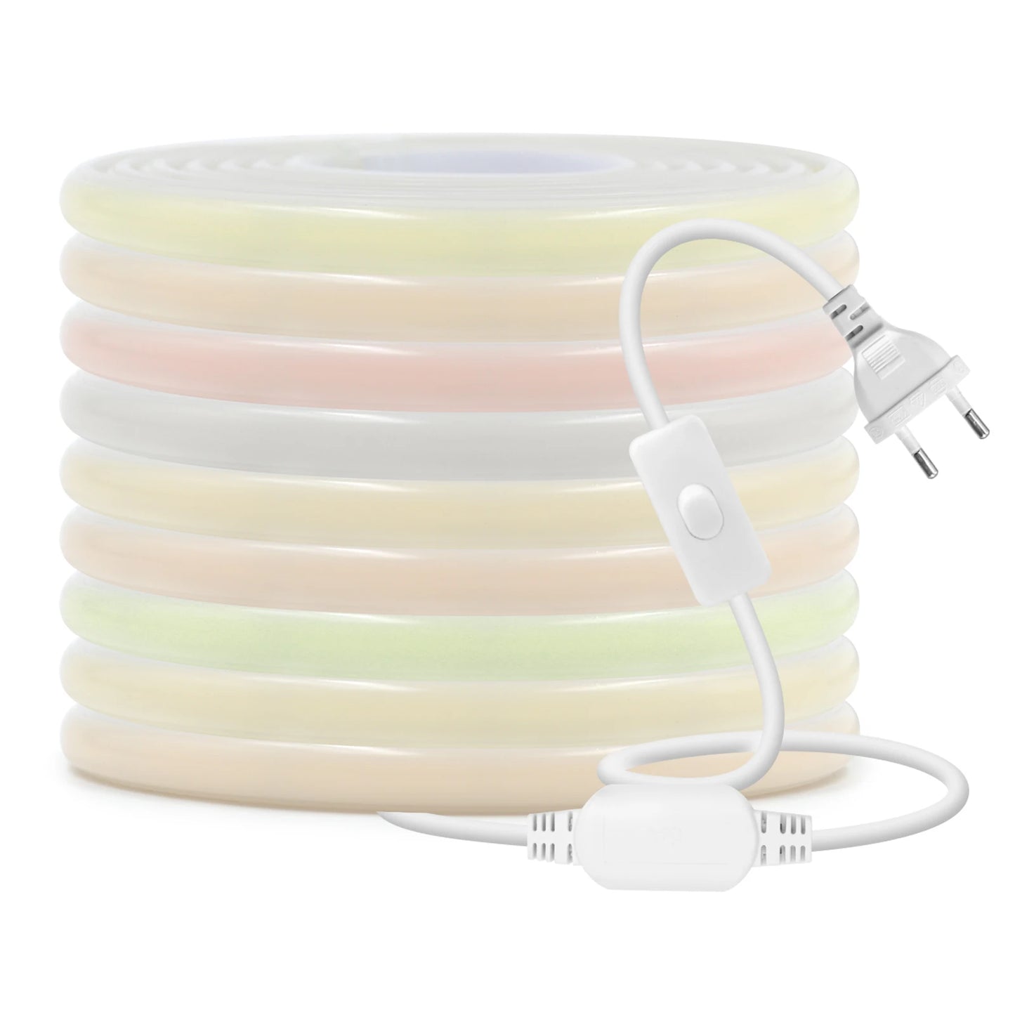 AC 220V Dimmable COB LED Neon Strip With Dimmer Lighting