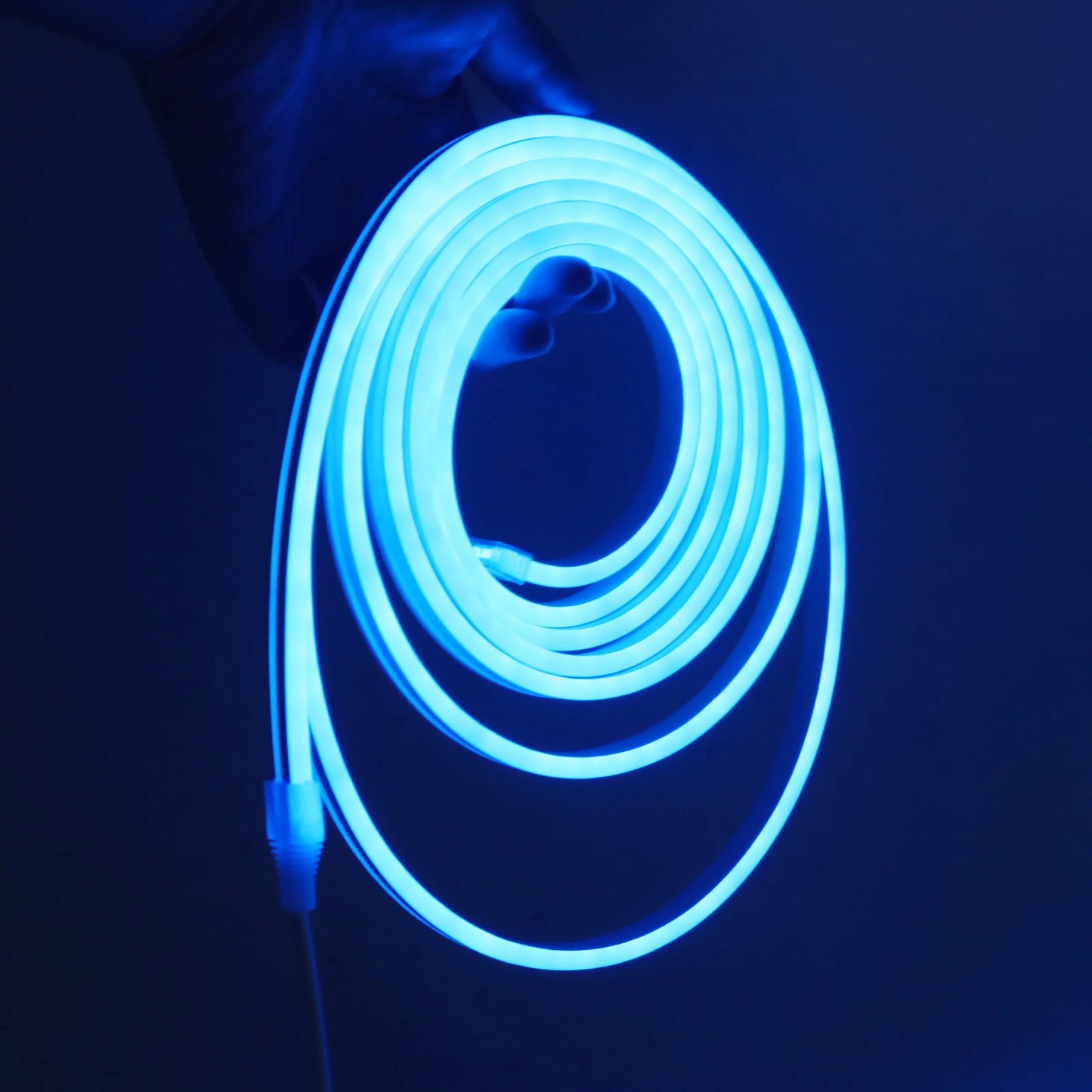 3AA Battery Powered 5V RGB Color-changing LED Neon Strip Light